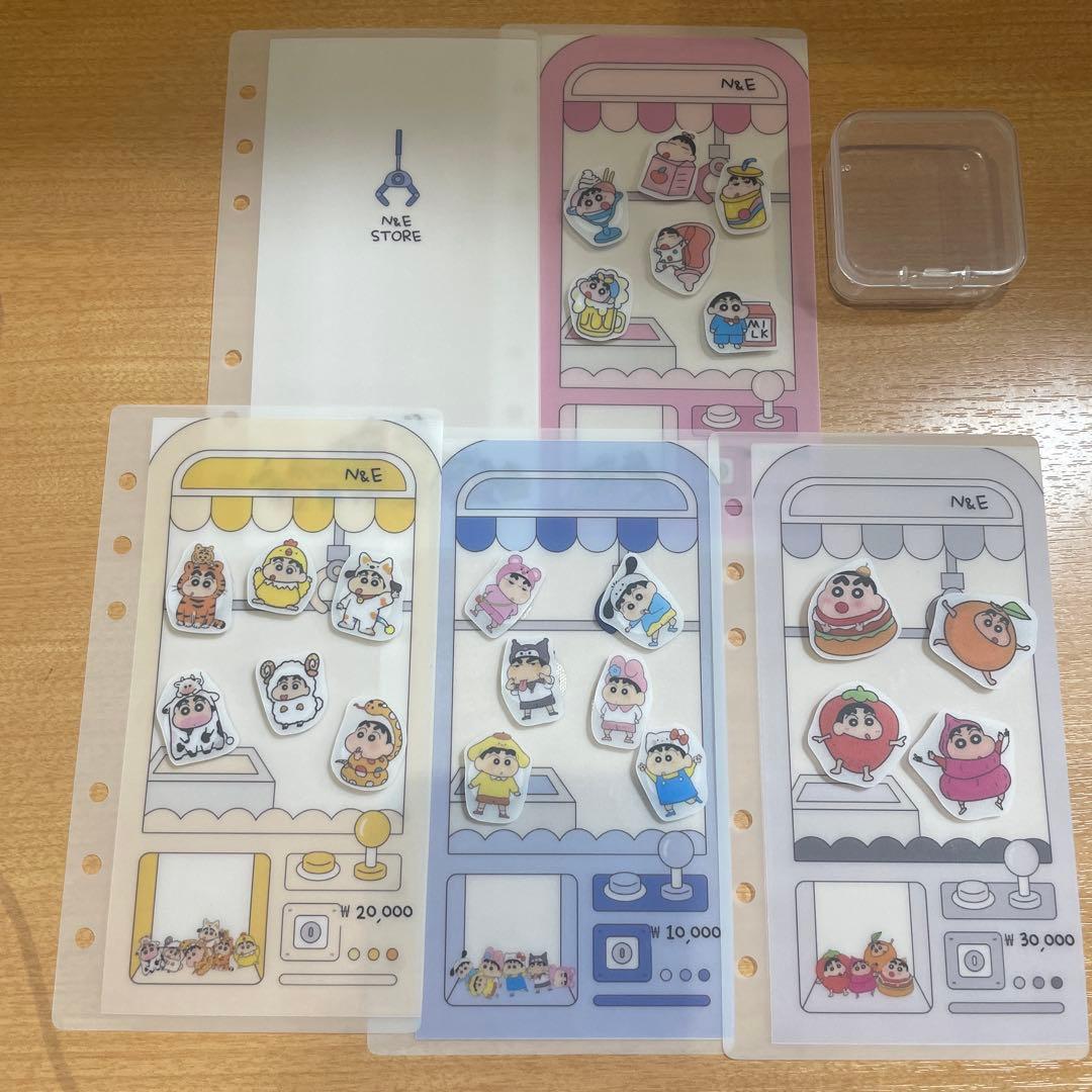 貯金　韓国 savingリフィル　しんちゃん