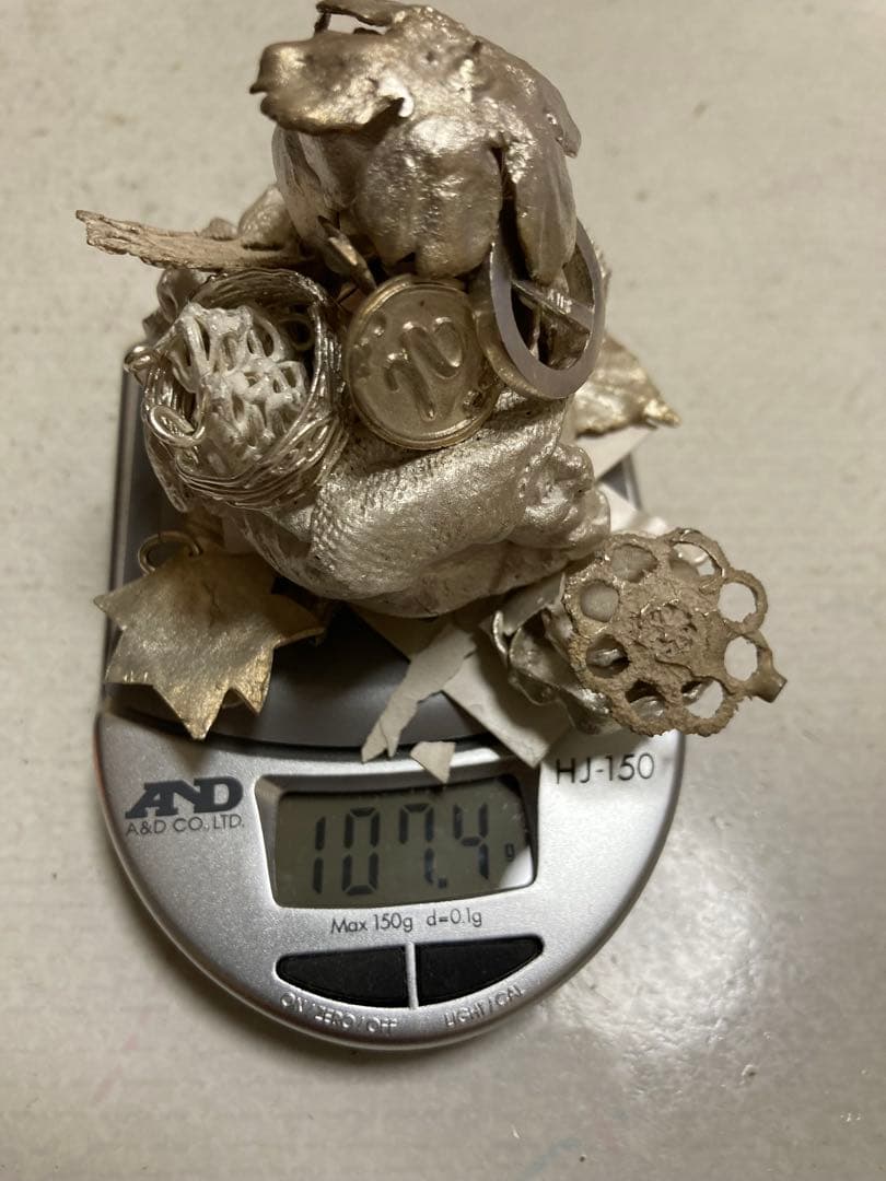 アートクレイシルバー純銀107.41g
