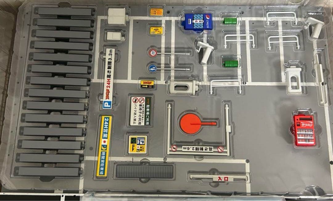 未使用 拓意 1層2段駐車場 1/64 立体駐車場