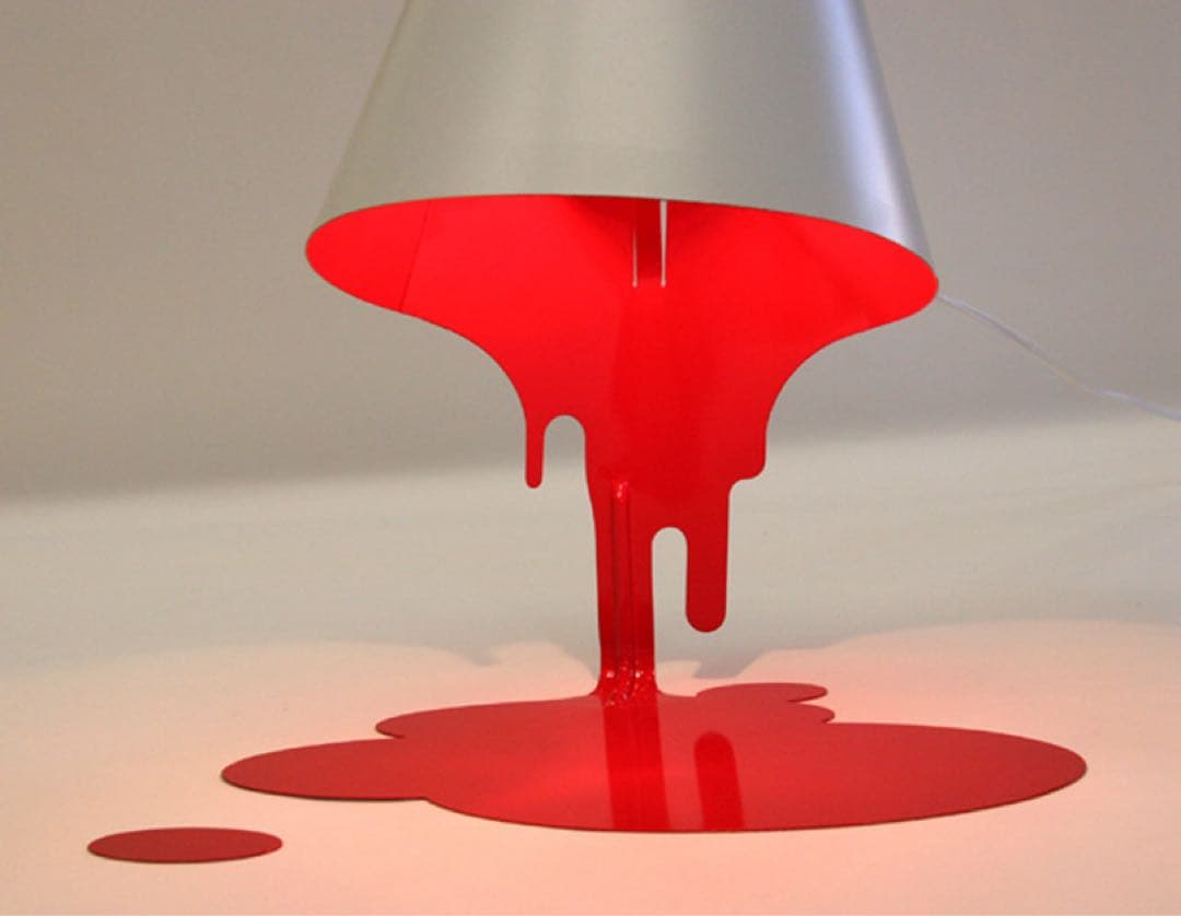 フロアスタンド Liquid Lamp LED Table Light