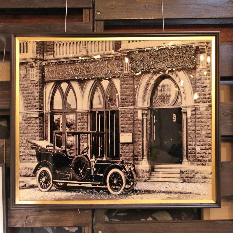 アートフレーム クラシックジカー クリスタルピクチャー 143-026-029