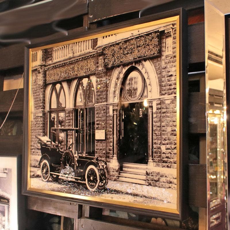 アートフレーム クラシックジカー クリスタルピクチャー 143-026-029