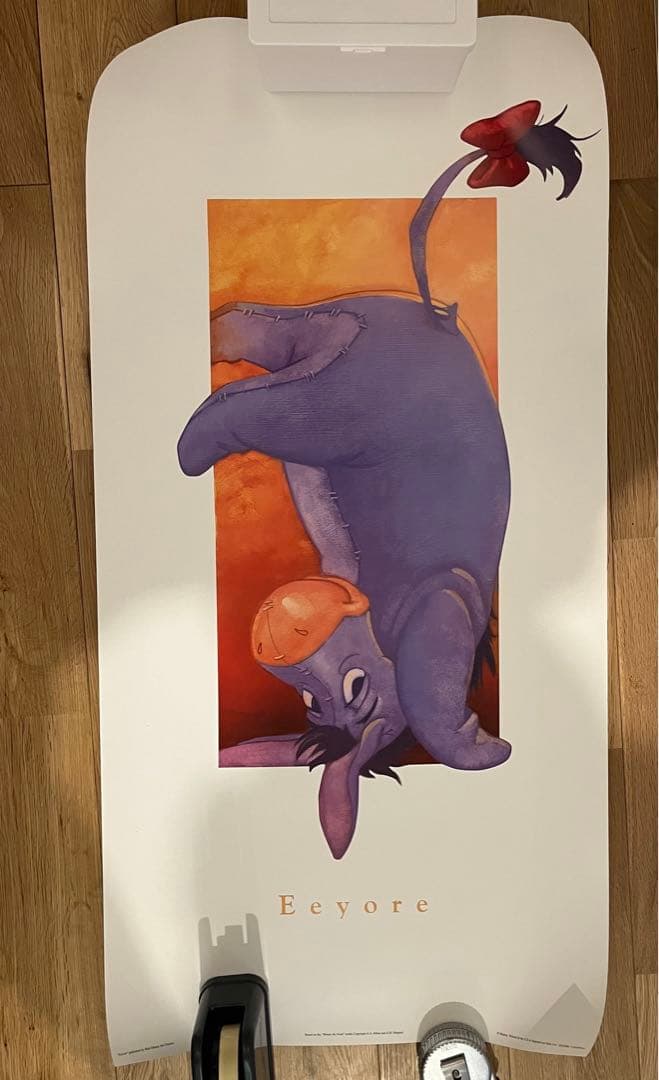 ディズニークラシックアートポスター　イーヨー