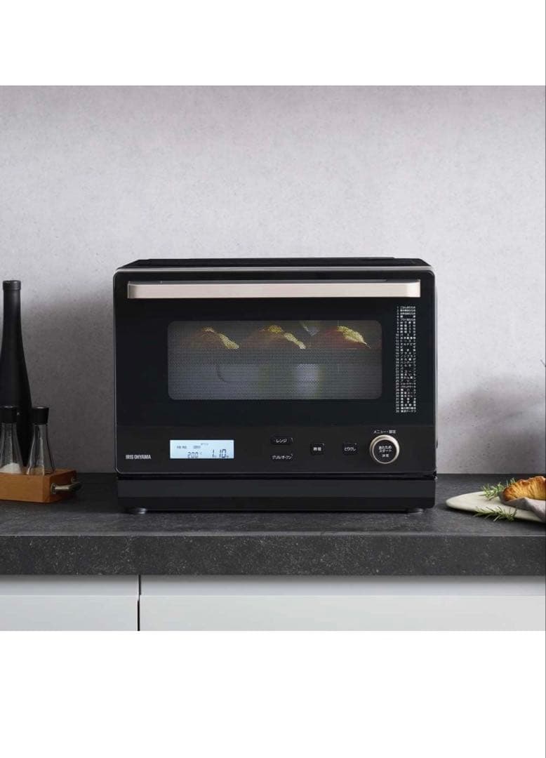 t*9様 アイリスオーヤマ スチームオーブンレンジ 26L ブラック