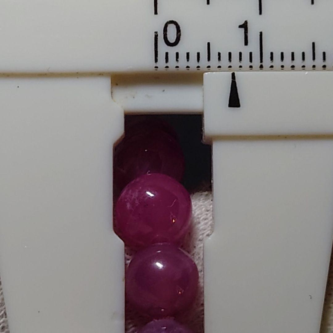 ★クリアピンクサファイア 8ミリ珠 ブレスレット①(SA)