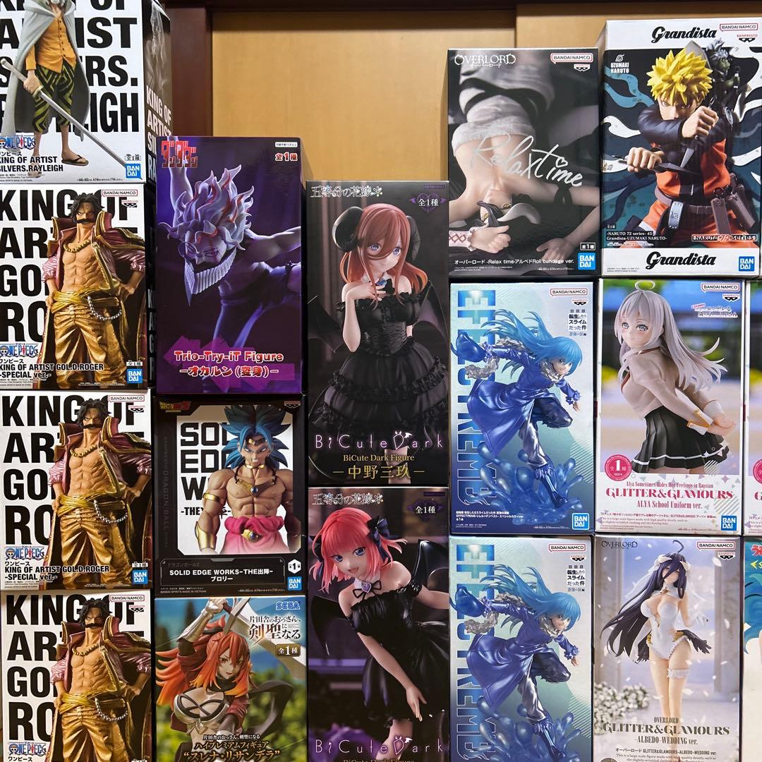 フィギュア まとめ売り　18点　ワンピース　ドラゴンボール　五等分の花嫁　美少女