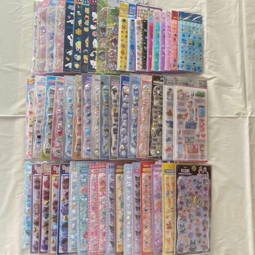 全て国内正規品 被りなし ボンボンドロップシール 他計53枚セット まとめ売り
