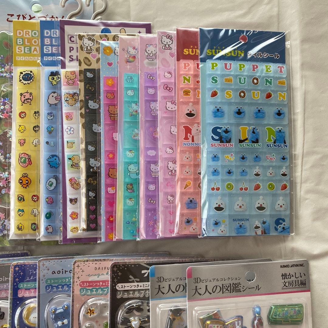 全て国内正規品 被りなし ボンボンドロップシール 他計53枚セット まとめ売り