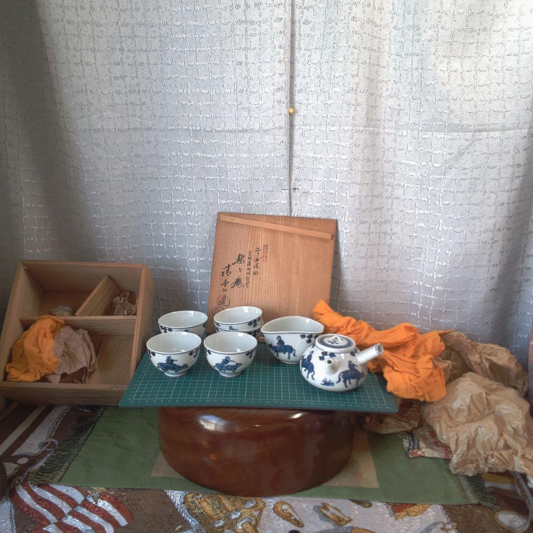 清雲 平安 茶器セット中古