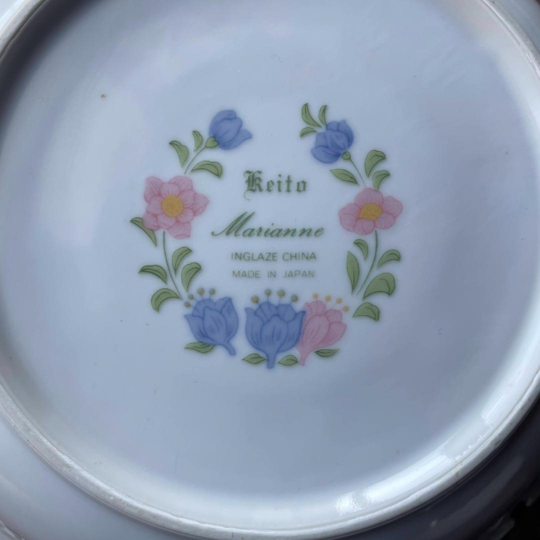 未使用）計11枚 大皿1/平皿5/深め取皿5 ケイトマイアンヌ 網透かし