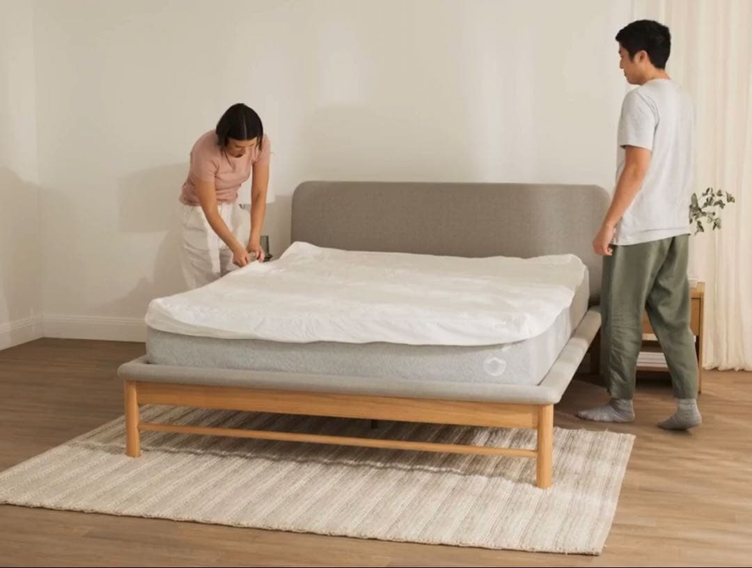 【くるみ】 コアラマットレス保護カバー 【クイーン】