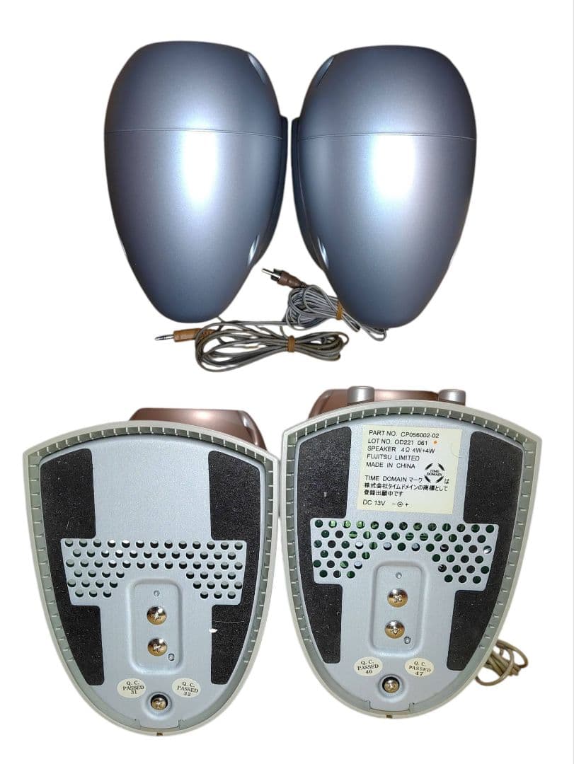 【動作OKな美品】タイムドメインミニ　アンプ内蔵スピーカー　アクティブスピーカー