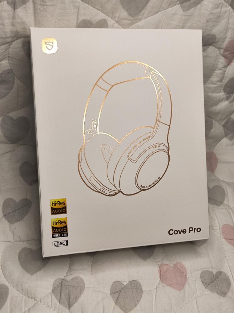 SOUNDPEATS(サウンドピーツ) CovePro ヘッドホンノイキャン美品