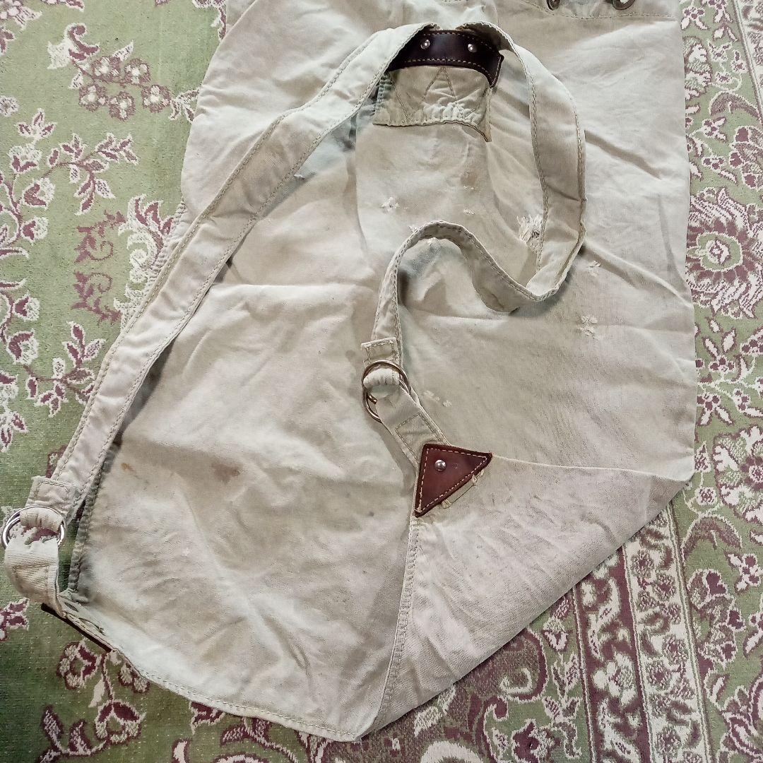 レア! 郵便 集配補助袋 昭和レトロ リュック 当時物 E-354