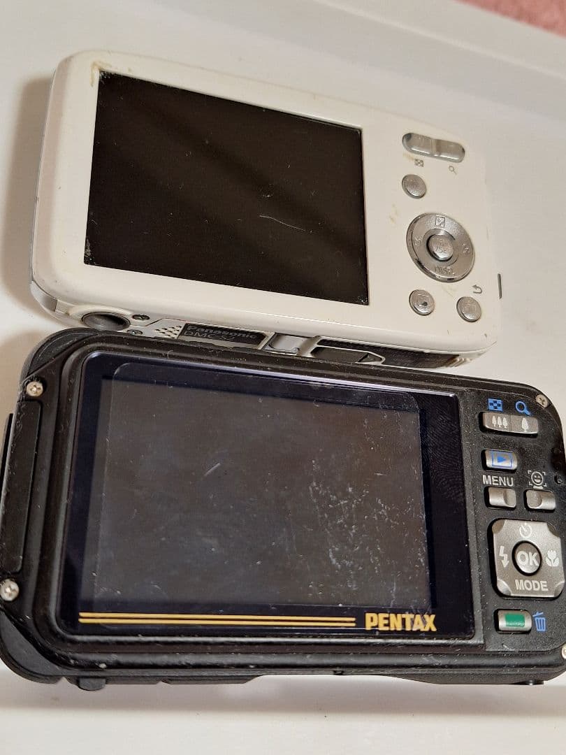 多種デジカメまとめ売り5台完全ジャンク部品取りリペア専用❗故障品使用不可