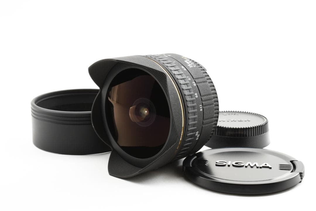 【美品】sigma fisheye 15mm f/2.8 d ex nikon用