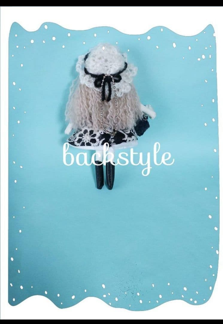 ドールチャーム　バッグチャーム　ハンドメイド人形