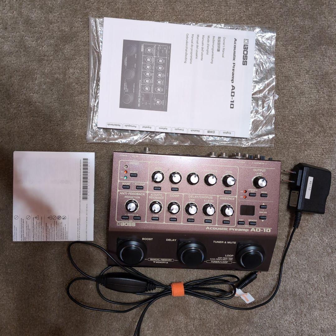 【中古】BOSS AD-10 Acoustic Preamp