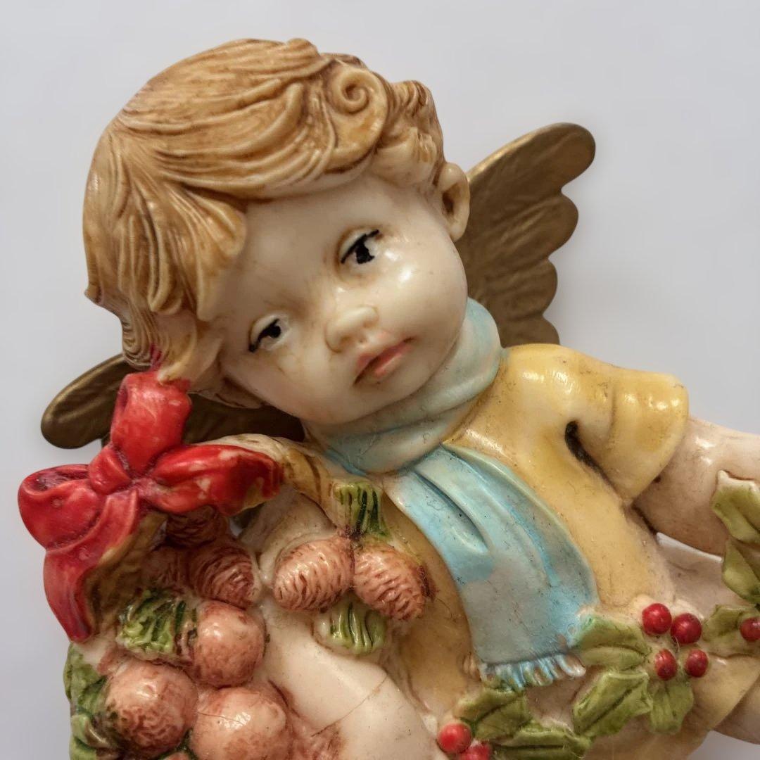 樹脂製　イタリア製　天使　4体セット