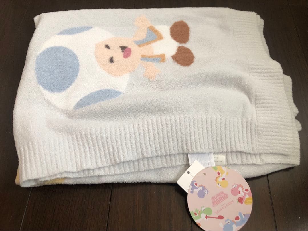 ★ジェラートピケ★マリオコラボ★新品ピノキオ&ヨッシーブランケット