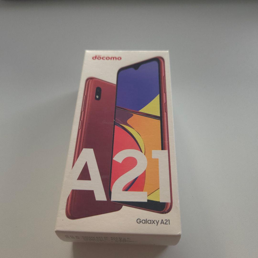 シムフリー 【新品未使用】docomo Galaxy A21 ギャラクシー