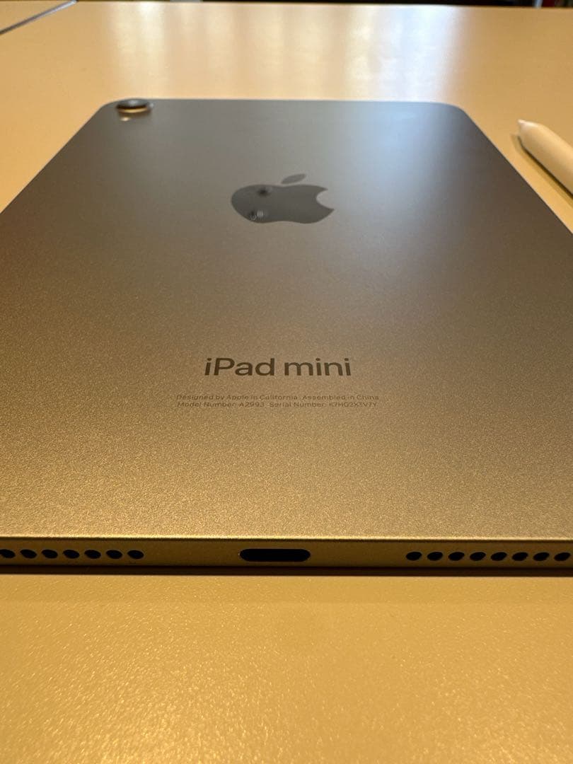 iPad本体 iPad mini A17 128GB & Apple Pencil Pro