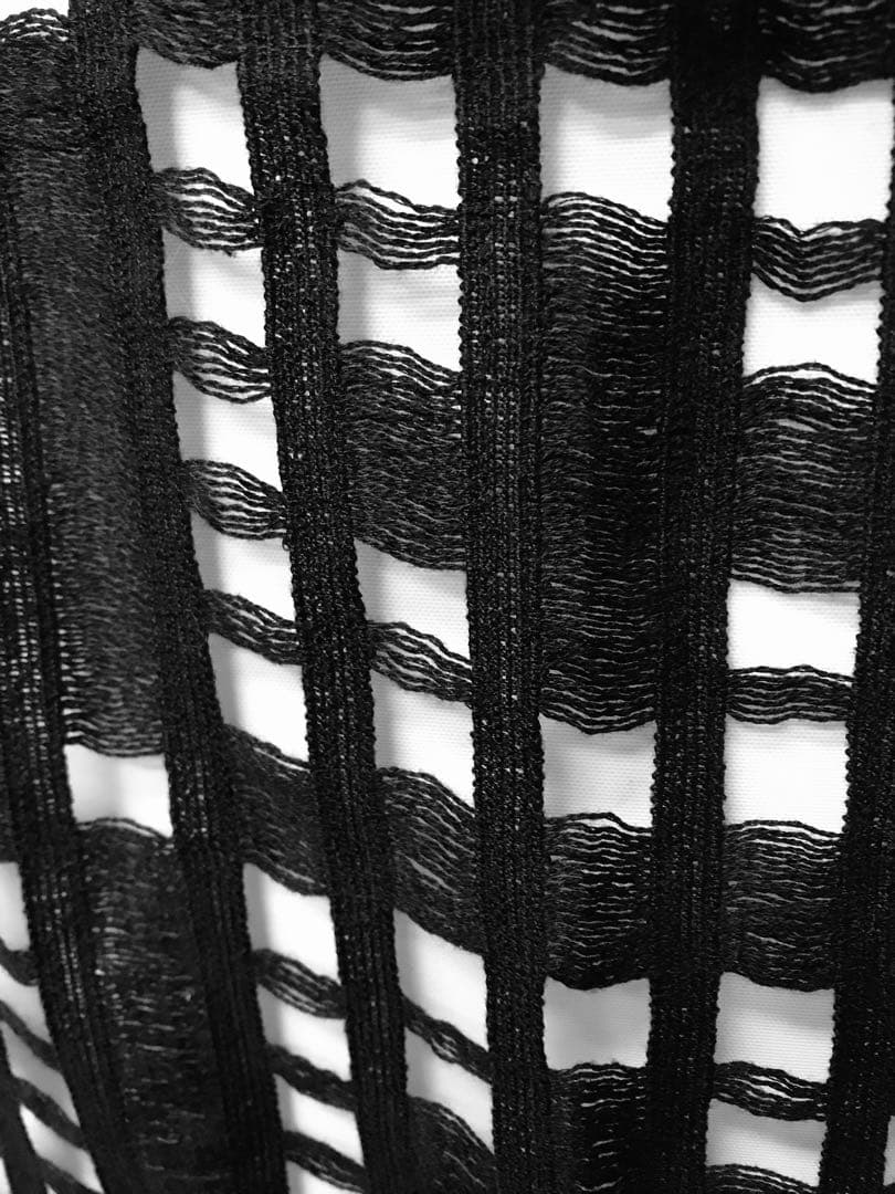 [布・大判ストール]ボレロにも未使用・日本製・綿／レーヨン・凝った織り方です。