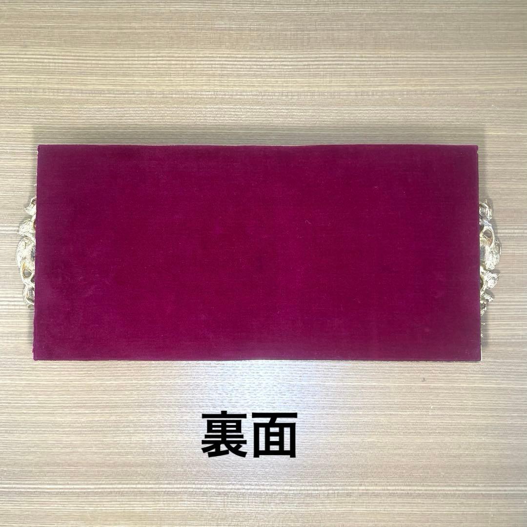 ヴィクトリアンミラートレイ アンティーク調 ジュエリーホルダー 鏡 小物皿