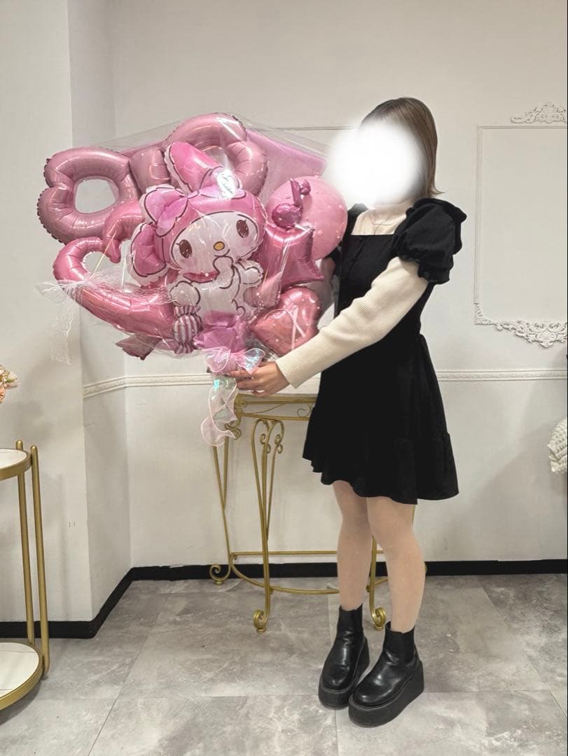 マイメロディーバルーンブーケ　成人式　卒業式