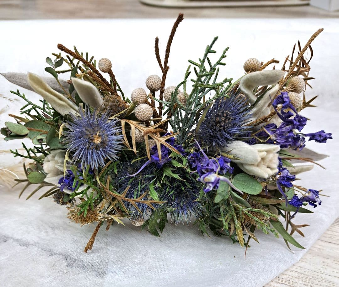 Kzmページ★オーダー ミニスワッグ ドライフラワーディスプレイ