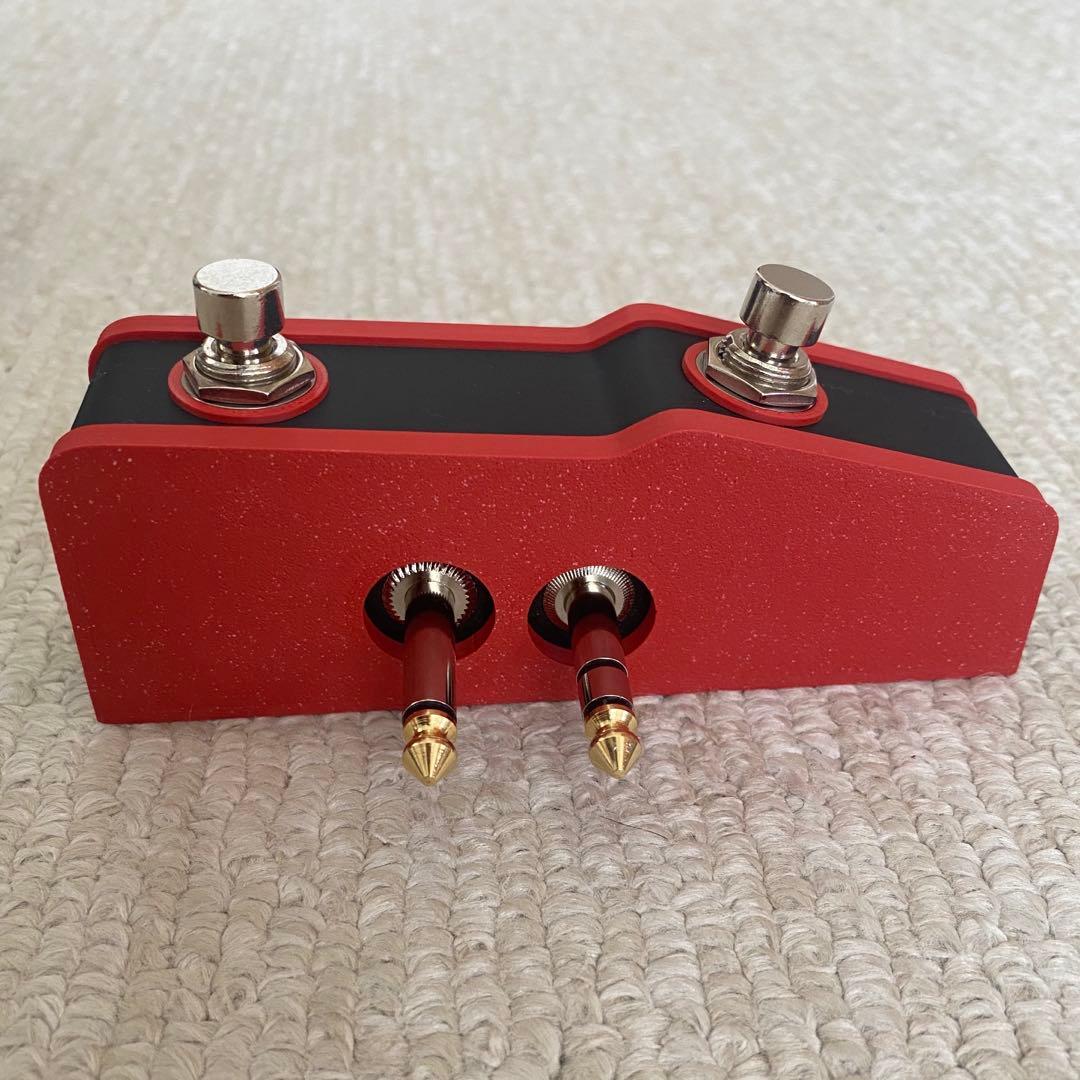 VALETON GP-50専用 コントロールフットスイッチ【SIDE CAR】赤