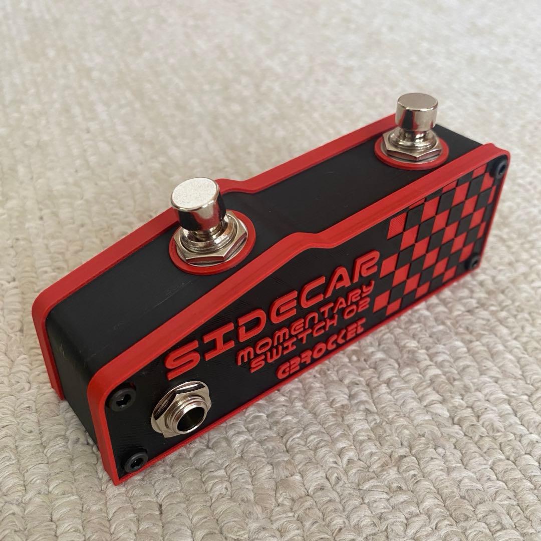 VALETON GP-50専用 コントロールフットスイッチ【SIDE CAR】赤