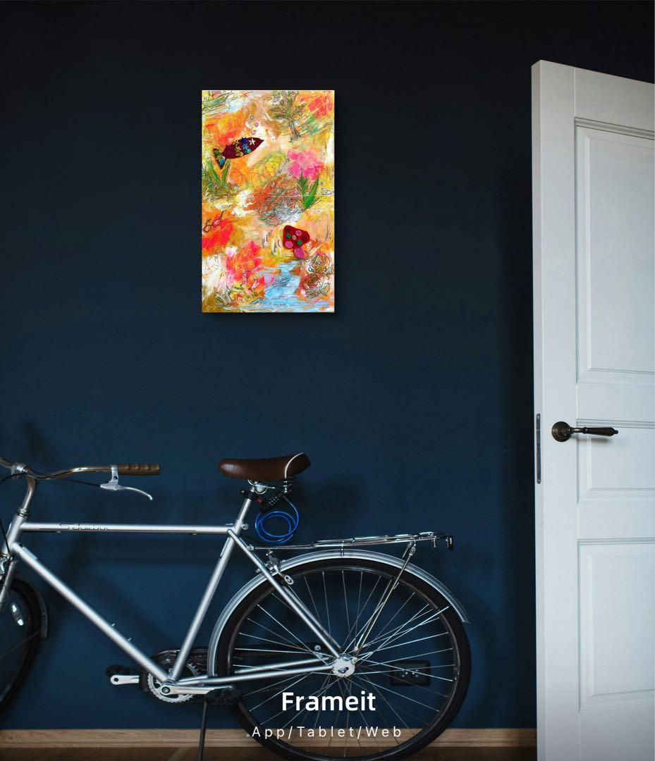 抽象画　ファンタジー