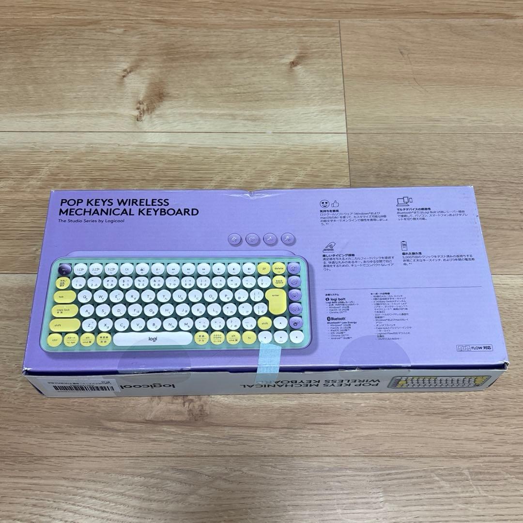 未使用品　logicool POP KEYS ワイヤレスメカニカルキーボード
