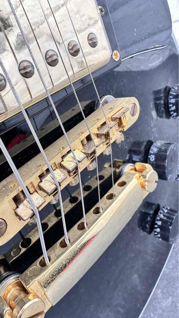 Photogenic フォトジェニック エレキギター LPカスタムタイプブラック