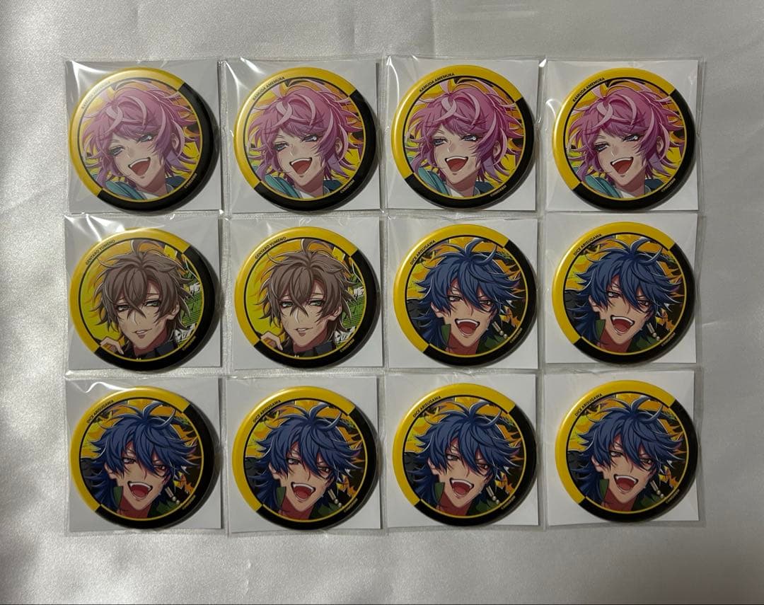 ヒプノシスマイク ヒプマイ ヒプムビ リバイバル 缶バッジ 乱数 幻太郎 帝統