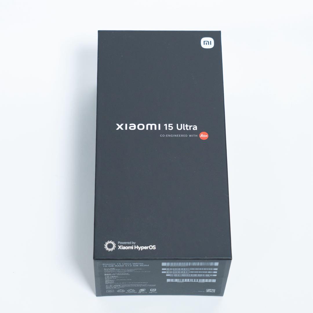 スマートフォン本体 Xiaomi 15 Ultra 512GB + photography kit