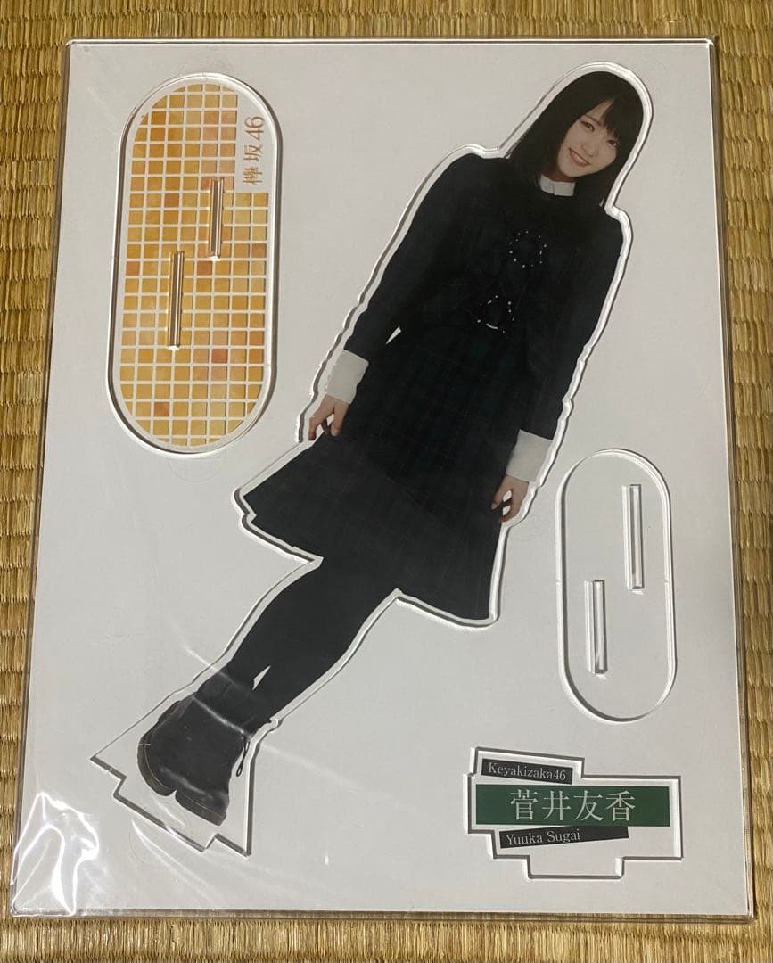 欅坂46 マネパカード 菅井友香 アクリルフォトスタンド