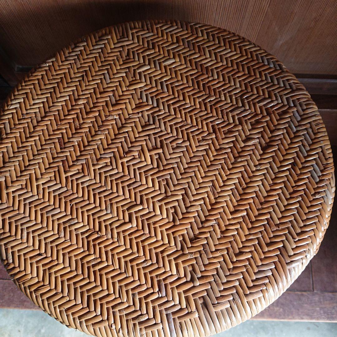 ヴィンテージ竹細工椅子