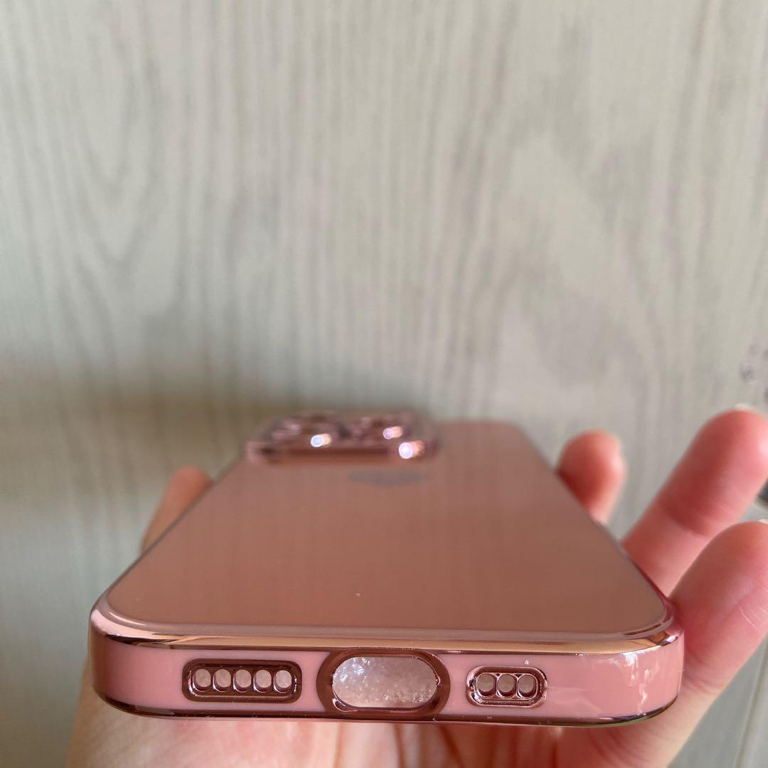 【大幅値下げ❣️】iPhone 15 Pro スマホケース 豪華でかわいいハート