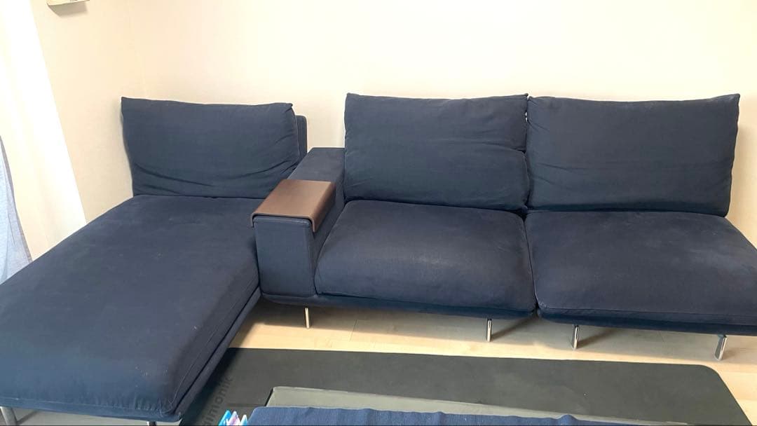 【破格出品】estic SPIGA エスティック/L字型リクライニングソファ