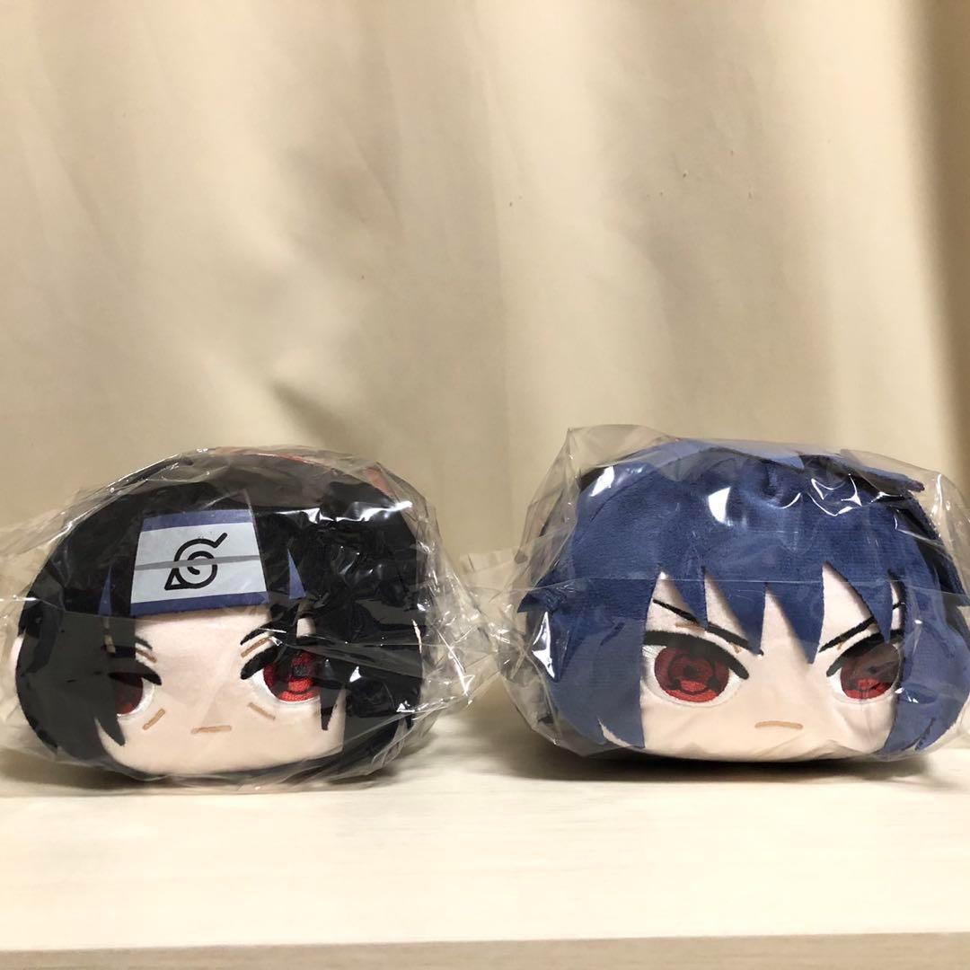 NARUTO ぽてコロマスコット M うちはイタチ サスケ 暁衣装写輪眼 セット