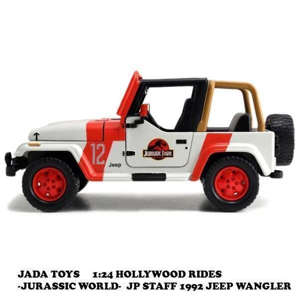映画 ジュラシックワールド スタッフ用 ジープ ラングラーミニカー