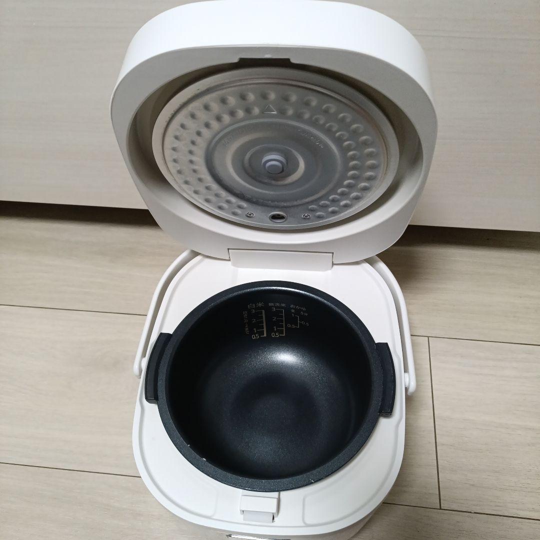 【中古】【非常に良い】シャープ パン調理機能付 ジャー炊飯器 3合炊き