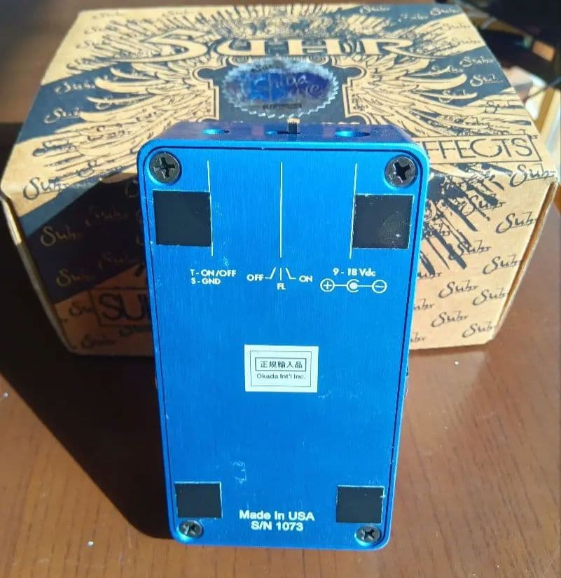 ギター suhr Shiba Drive pedal made in usa