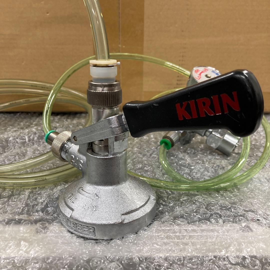 キリンビール用　生ビールサーバーヘッドと減圧弁、ホースセット