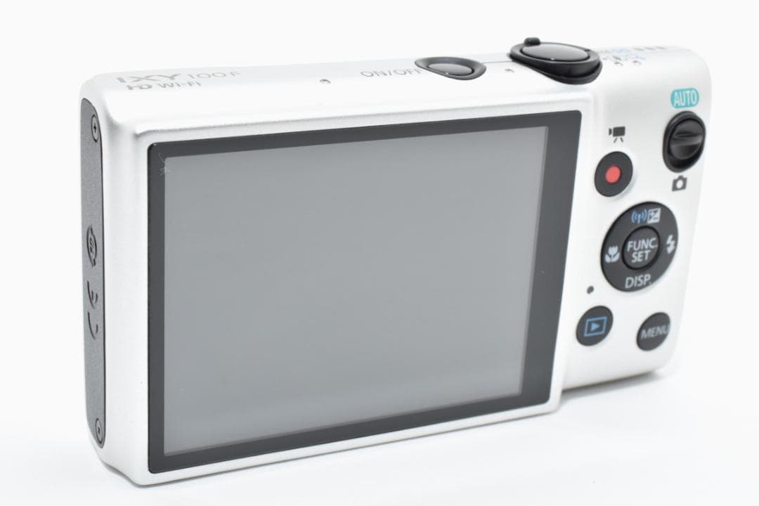 超美品 キヤノン IXY 100F コンパクトデジタルカメラ シルバーCanon