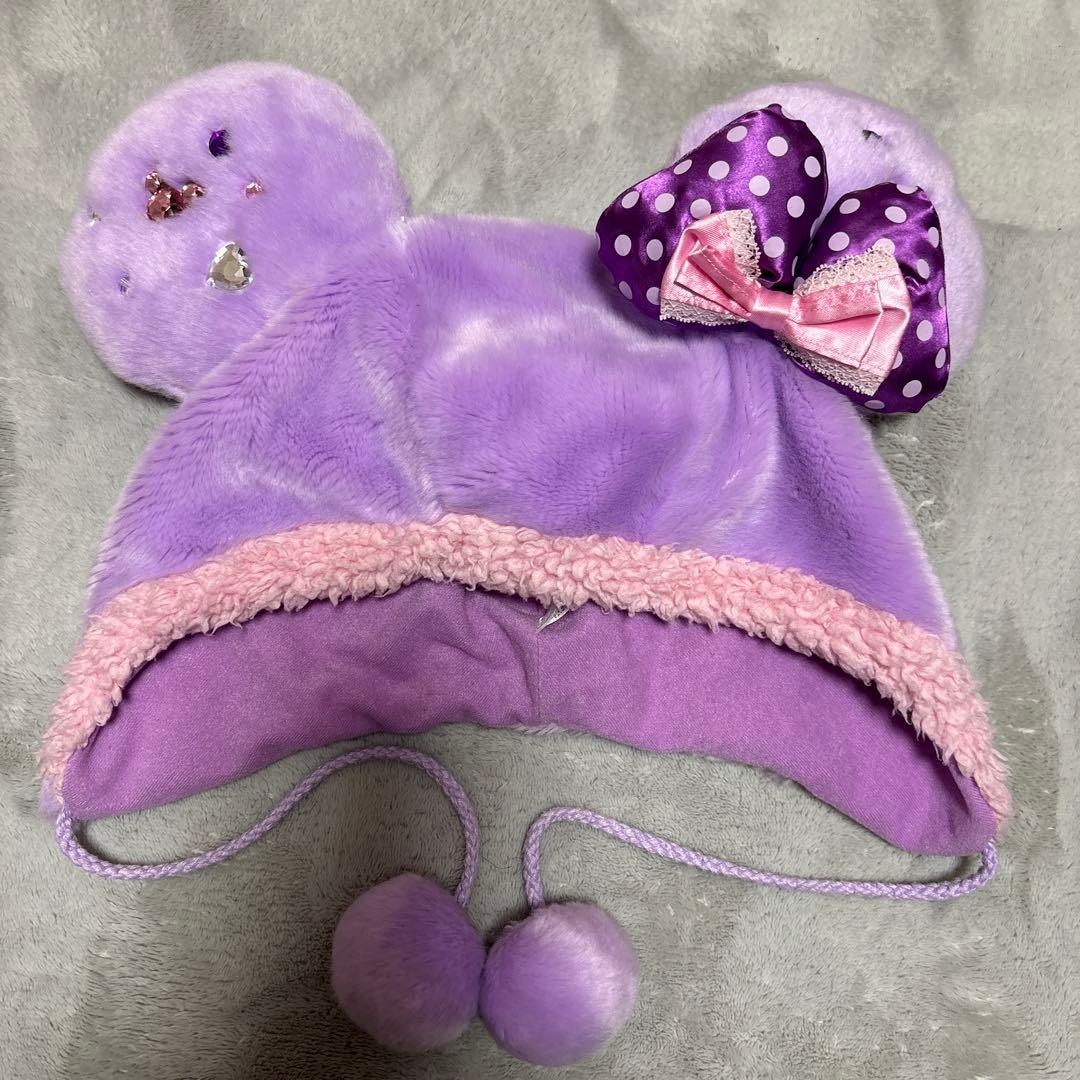 ミニー ファンキャップ 紫