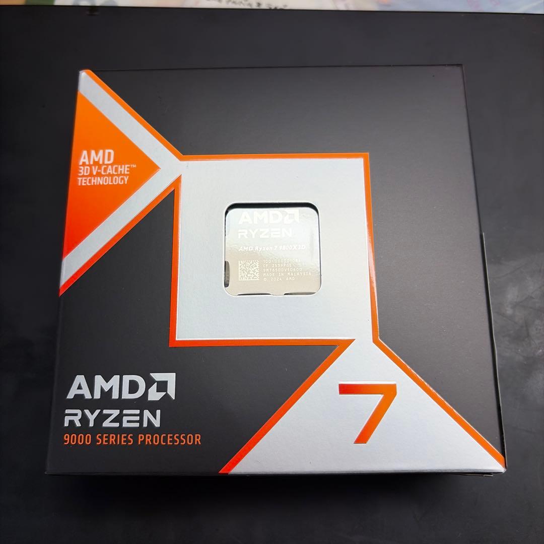 CPU AMD CPU Ryzen 7 9800X3D