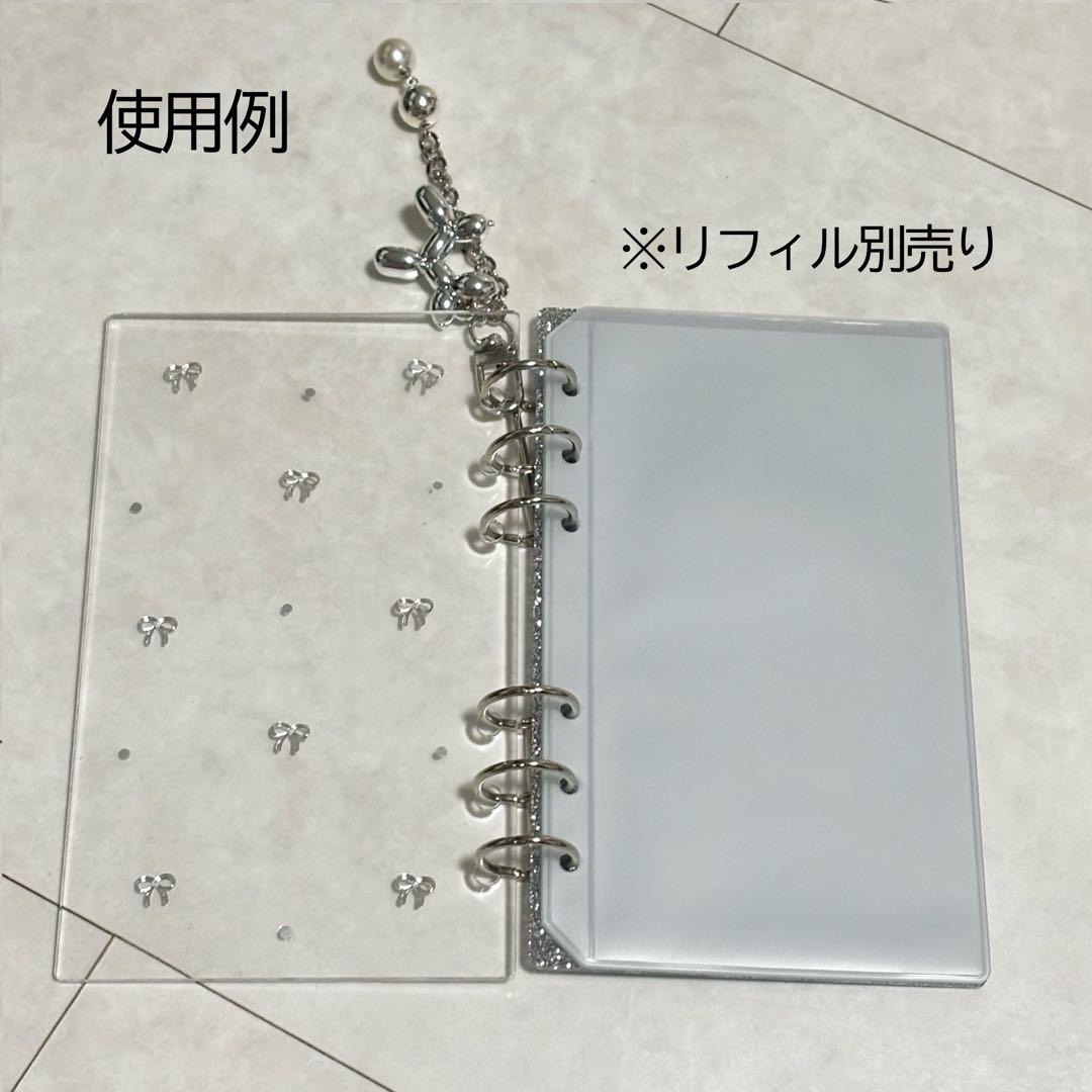 ✨milmil ✨アクリルレジンバインダー×2セット、裏表紙1枚